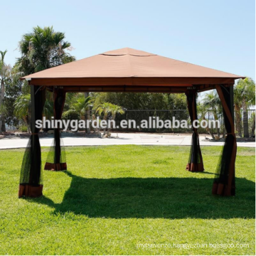 deluxe aluminum frame outdoor gazebo garden tent with mosquito net
